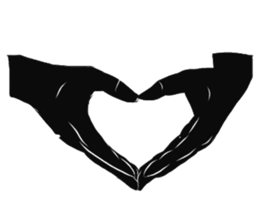 Hand Shadow sticker #3160403