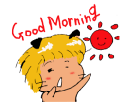 Cat's?Foreign students sticker #3160909