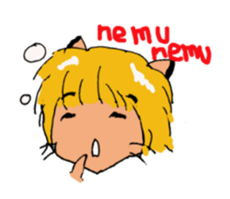 Cat's?Foreign students sticker #3160910