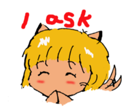 Cat's?Foreign students sticker #3160923