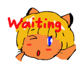 Cat's?Foreign students sticker #3160934