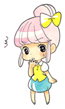 confeito girl "sakura-chan" vol.1 sticker #3161033