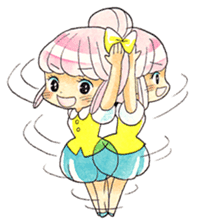 confeito girl "sakura-chan" vol.1 sticker #3161056