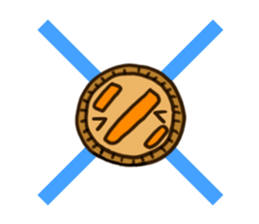 Pumpkin pie man sticker #3162002