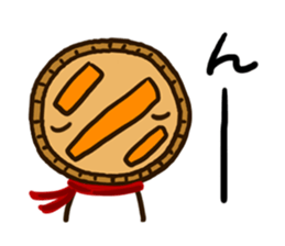 Pumpkin pie man sticker #3162020