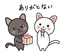 Fukushima valve cat black and white Gil sticker #3162187