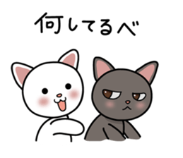 Fukushima valve cat black and white Gil sticker #3162224