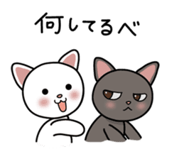 Fukushima valve cat black and white Gil sticker #3162224