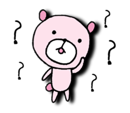PINK BEARs. sticker #3163034
