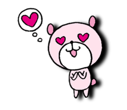 PINK BEARs. sticker #3163053