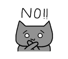 Good friend cat sticker #3163489