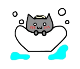 Good friend cat sticker #3163504