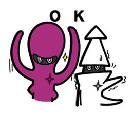 octopus ninja  squid ninja sticker #3163892