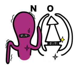 octopus ninja  squid ninja sticker #3163893