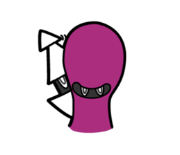 octopus ninja  squid ninja sticker #3163894