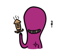 octopus ninja  squid ninja sticker #3163901