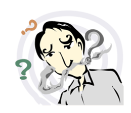 mustache Sticker sticker #3163994