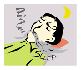 mustache Sticker sticker #3163996