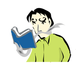 mustache Sticker sticker #3164014