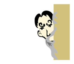 mustache Sticker sticker #3164021