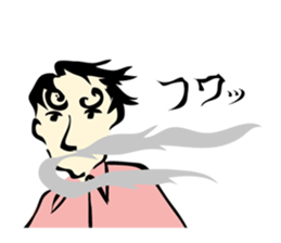 mustache Sticker sticker #3164023