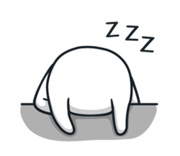 Pleasantly and lovelily rabbit Part3 sticker #3164156