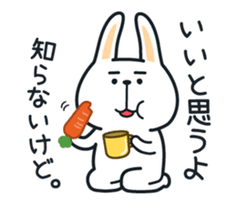 Pleasantly and lovelily rabbit Part3 sticker #3164170