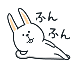 Pleasantly and lovelily rabbit Part3 sticker #3164174