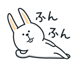 Pleasantly and lovelily rabbit Part3 sticker #3164174