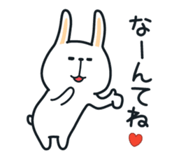 Pleasantly and lovelily rabbit Part3 sticker #3164176