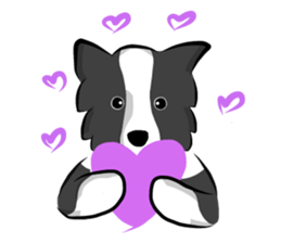 The Border Collie "Luppy" sticker #3164787