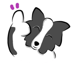 The Border Collie "Luppy" sticker #3164788