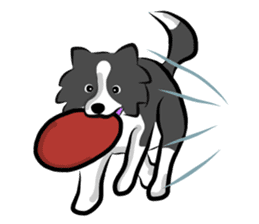 The Border Collie "Luppy" sticker #3164790