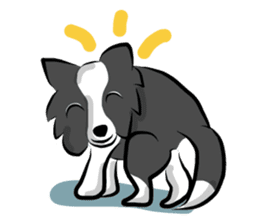 The Border Collie "Luppy" sticker #3164793