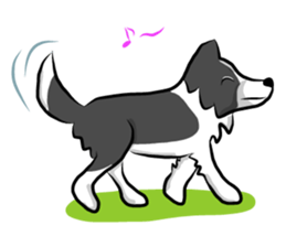 The Border Collie "Luppy" sticker #3164794