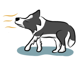The Border Collie "Luppy" sticker #3164799