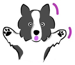 The Border Collie "Luppy" sticker #3164802