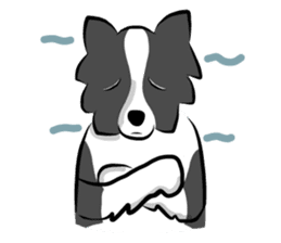 The Border Collie "Luppy" sticker #3164805