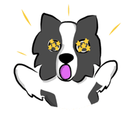 The Border Collie "Luppy" sticker #3164807