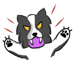 The Border Collie "Luppy" sticker #3164809