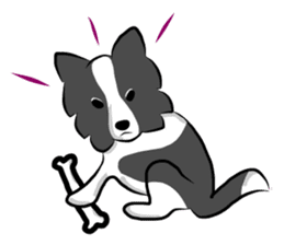 The Border Collie "Luppy" sticker #3164810