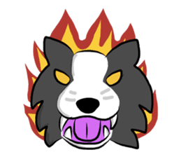 The Border Collie "Luppy" sticker #3164817