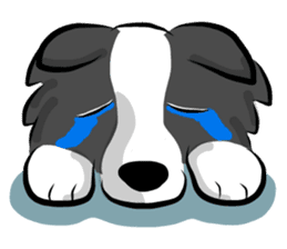 The Border Collie "Luppy" sticker #3164818