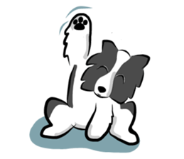 The Border Collie "Luppy" sticker #3164823