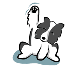 The Border Collie "Luppy" sticker #3164823