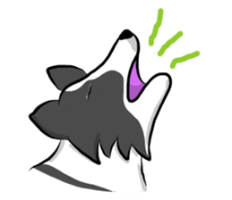 The Border Collie "Luppy" sticker #3164825