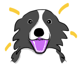The Border Collie "Luppy" sticker #3164826