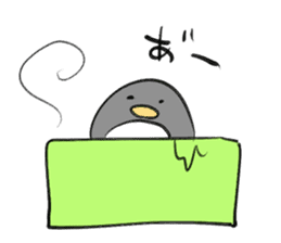 slime pig and penguin sticker #3164833