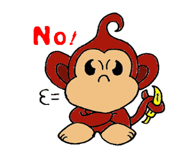 "Lavie" of the monkey sticker #3165084