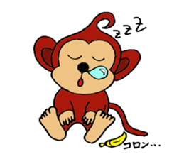 "Lavie" of the monkey sticker #3165091